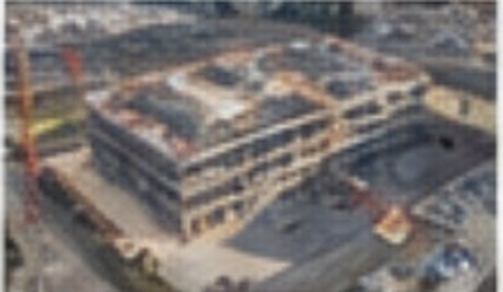 Baudokumentation Woche 08 — Luftbild Baufortschritt